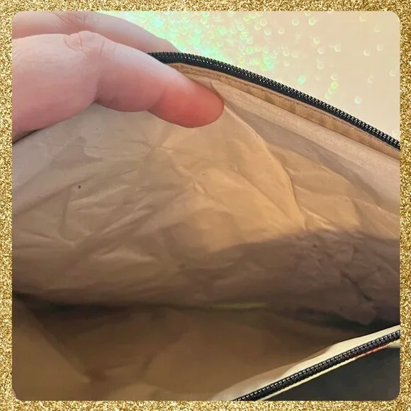 ♠️ RARE kate spade gia "daycation" cosmetic pouch/bag NWT & HTF - Picture 4 of 7